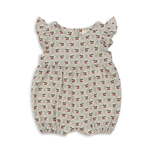 Load image into Gallery viewer, Coco Frill Romper &#39;&#39;Cherry&#39;&#39;

