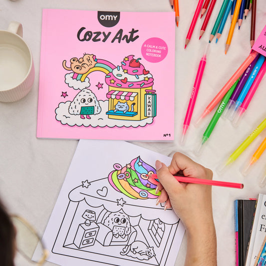 Colouring Book: Cozy Art Kawaii