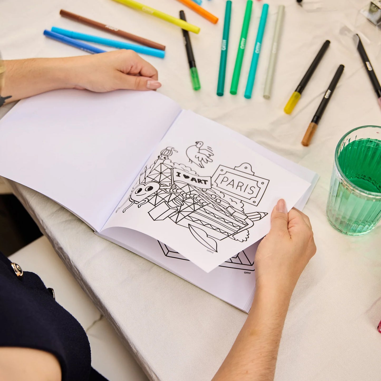 Colouring Book: Cozy Paris
