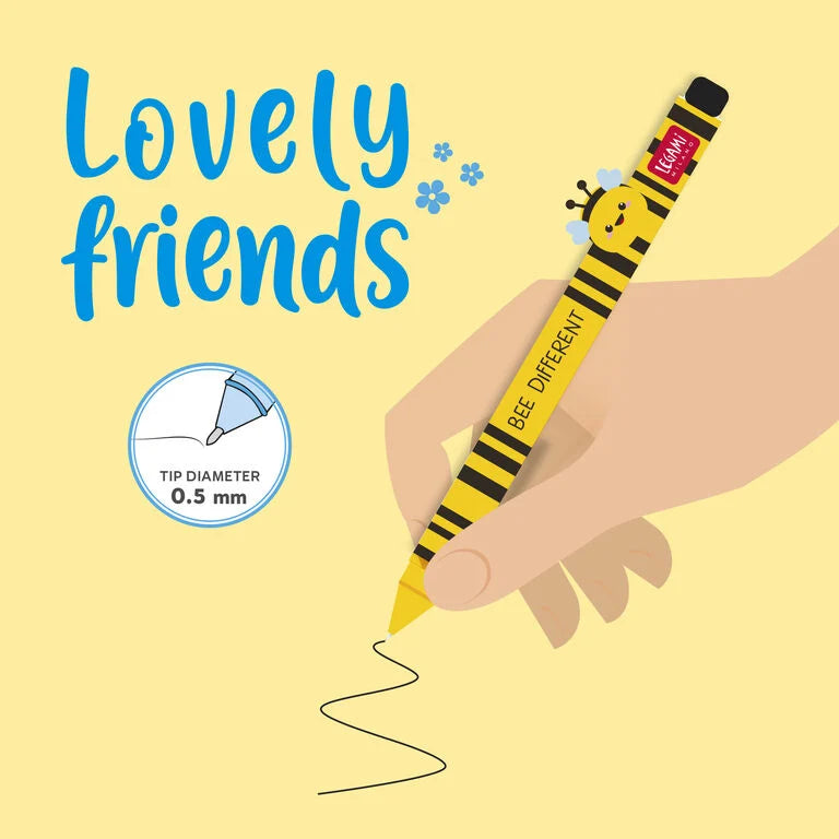 Gelstift, Legami Lovely Friends Stift Biene
