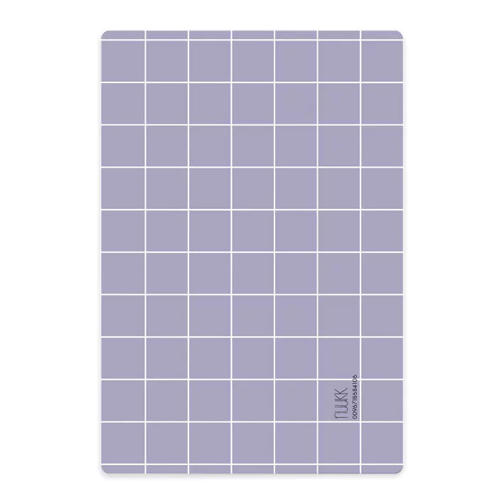 Nuukk Small Breakfast Board, Yellow Grid