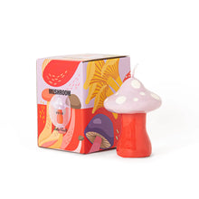 Load image into Gallery viewer, Small Pink Mushroom Candle
