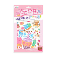 Load image into Gallery viewer, Scented Stickers &#39;&#39;Cat Café&#39;&#39;
