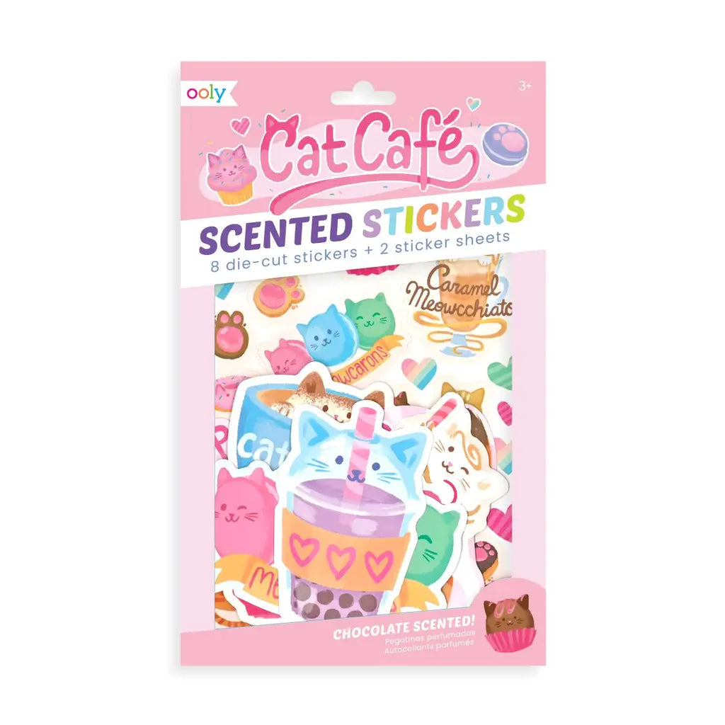 Scented Stickers ''Cat Café''