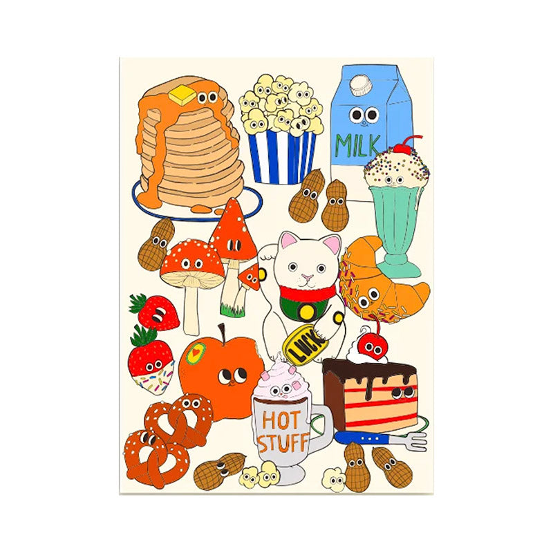''Funny Breakfast'' Postcard