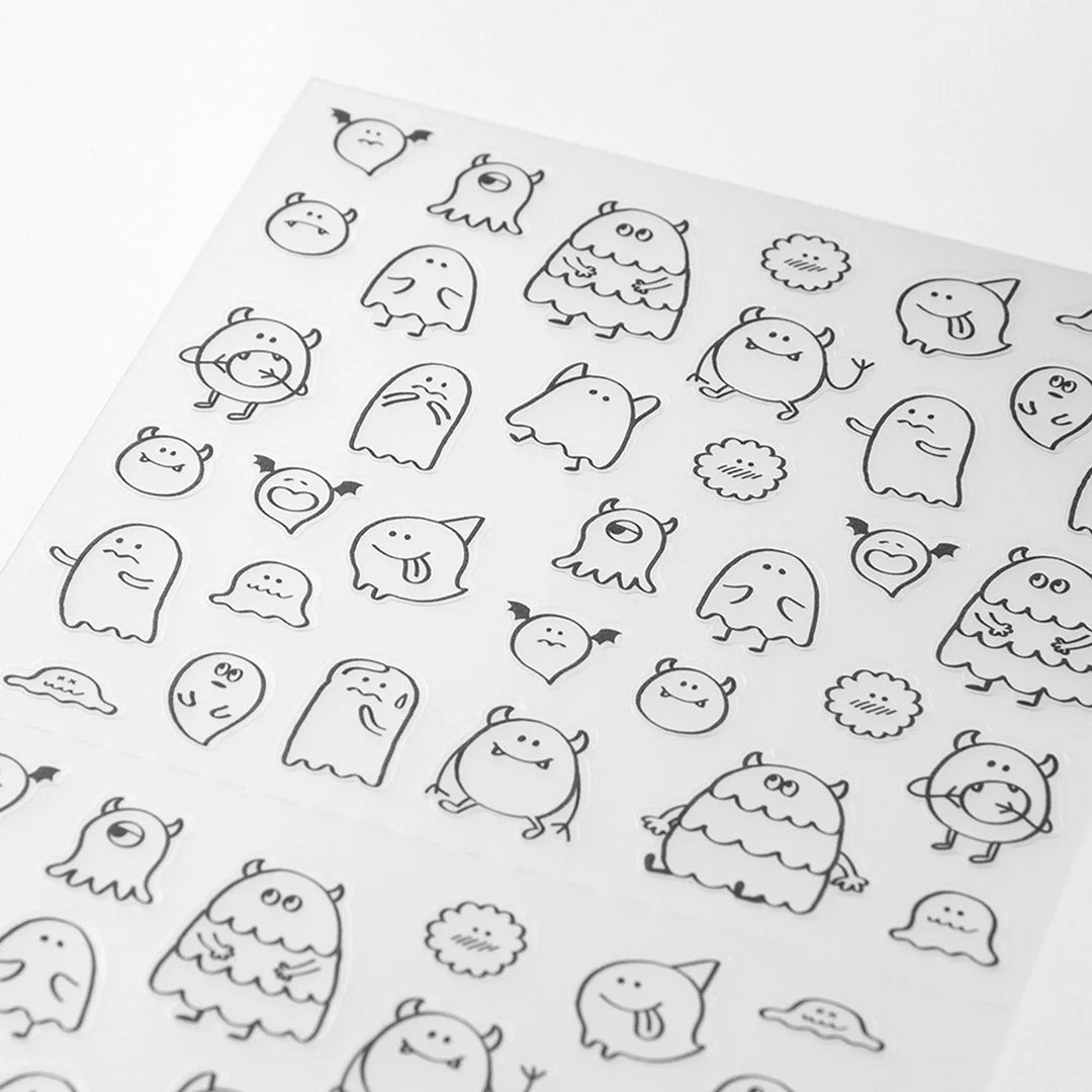 Japanese Stickers, Monsters