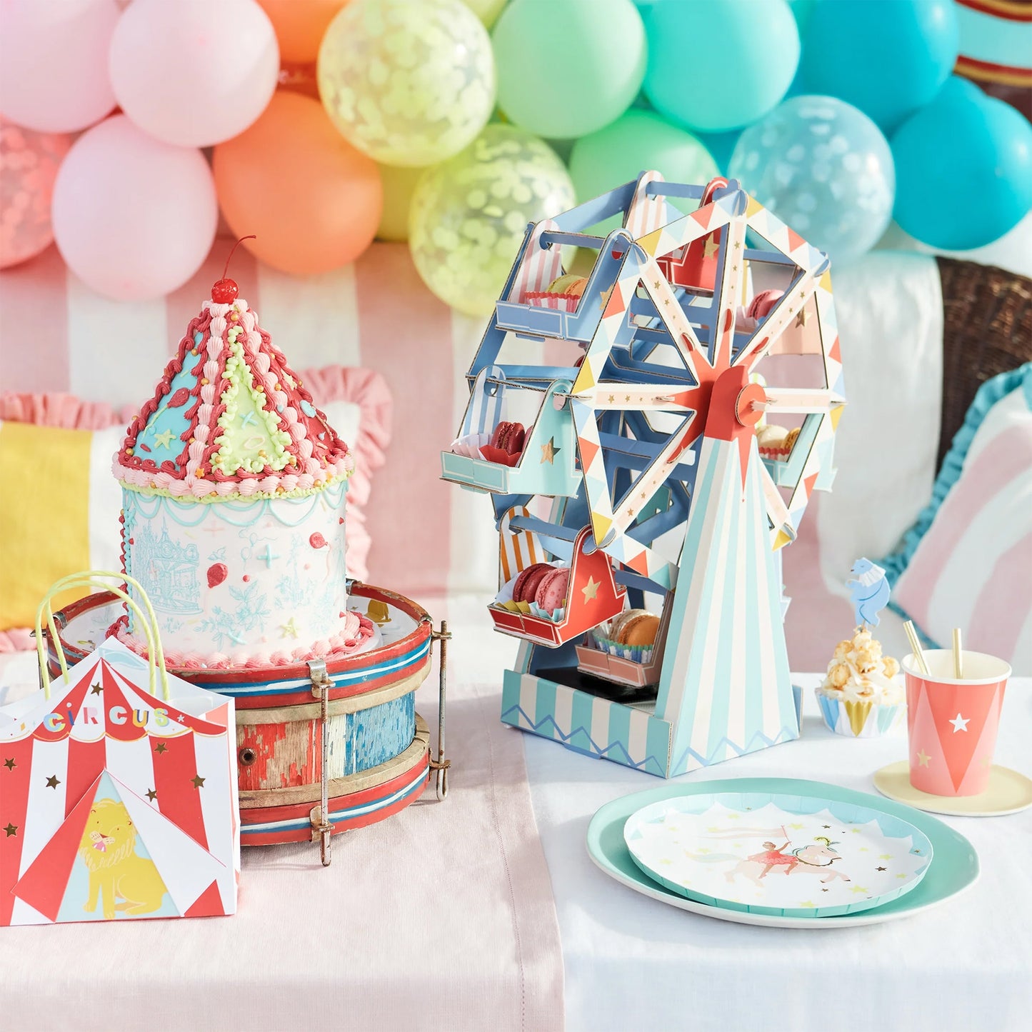 Cupcake-Set, Zirkus