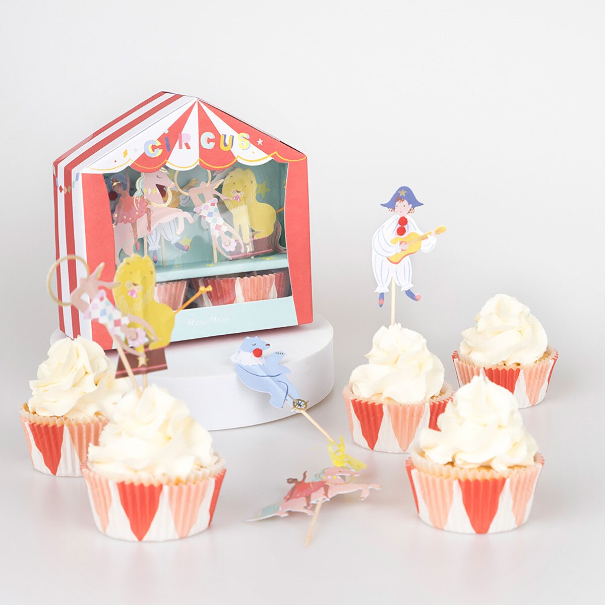 Cupcake-Set, Zirkus