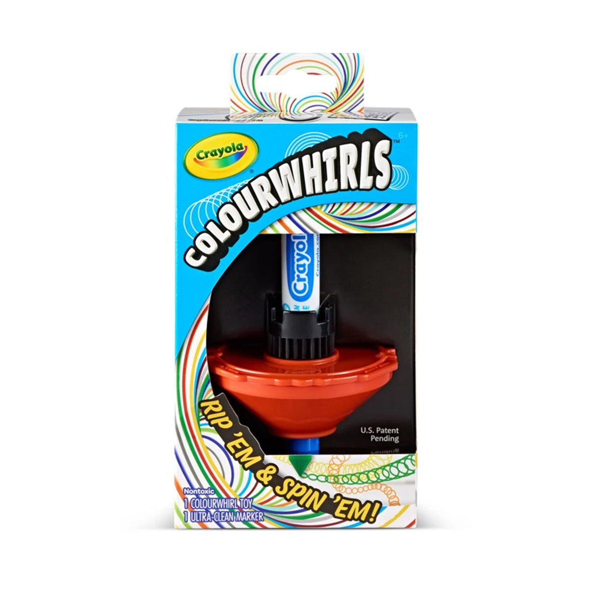 Crayola Colourwhirls, verschiedene Farben