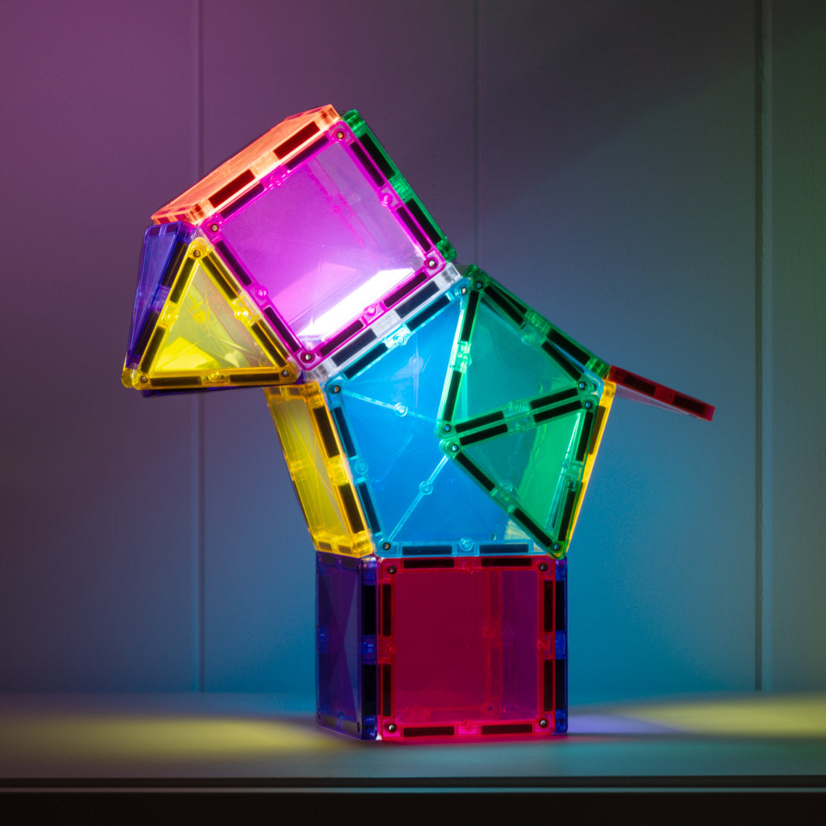 Connetix Tiles Light Star Pack, 28 Pieces