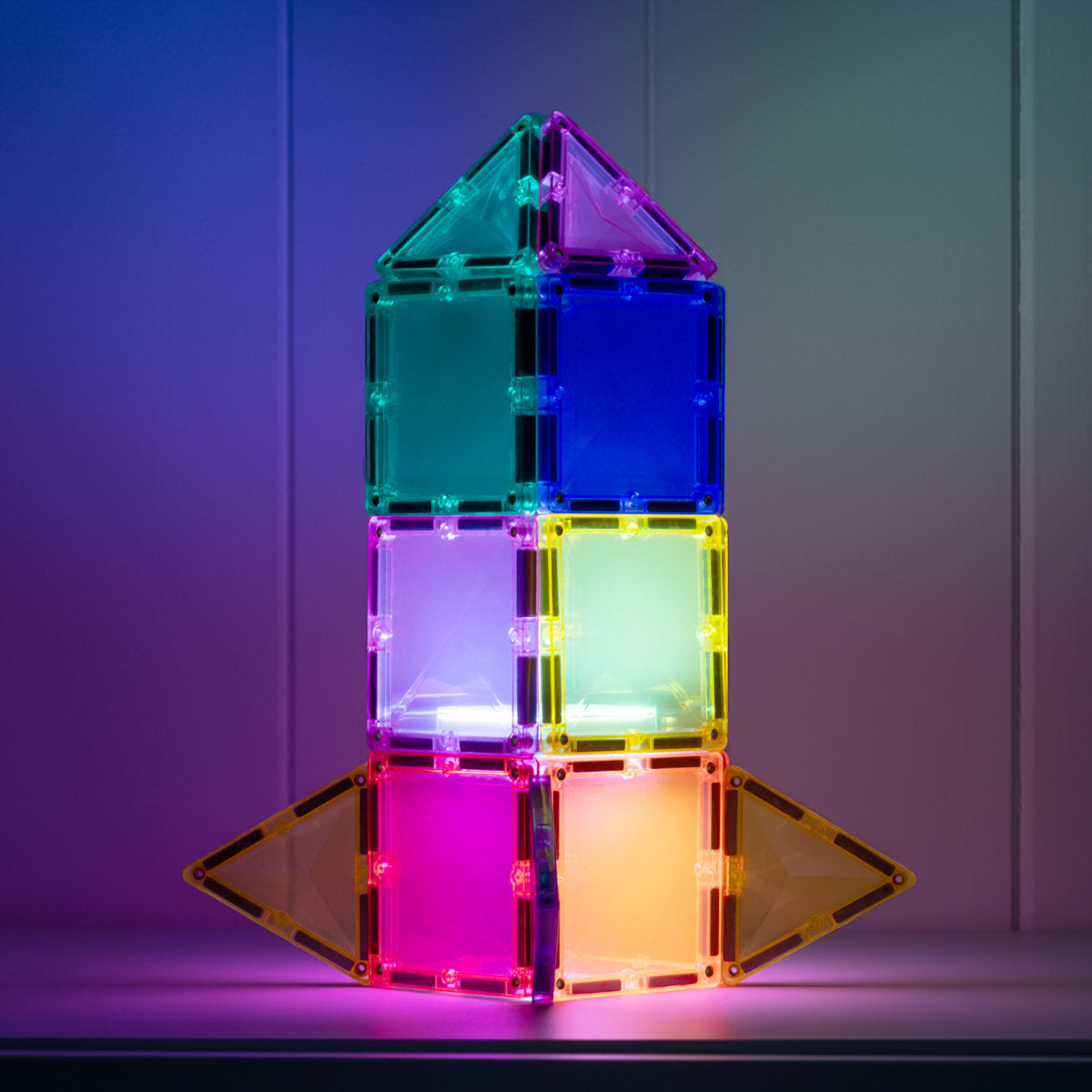 Connetix Tiles Light Star Pack, 28 Pieces