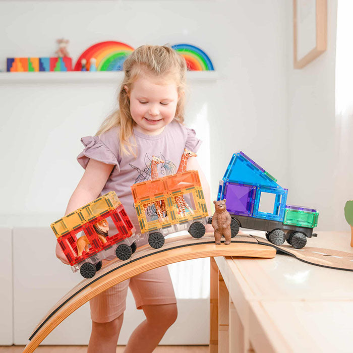Connetix ''50 Piece Rainbow Transport Pack EU''