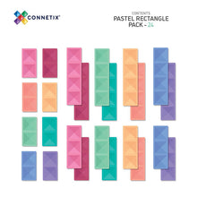 Load image into Gallery viewer, Connetix &#39;&#39;24 Piece Pastel Rectangle Pack EU&#39;&#39;
