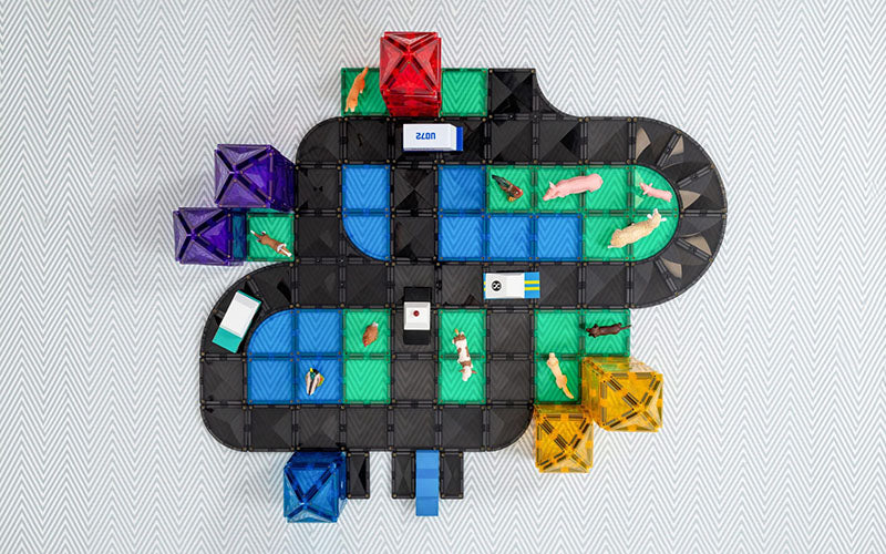 Connetix ''Creative Roads Pack'' 48 Pieces
