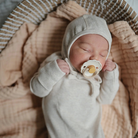 Organic Cotton Baby Bonnet  ''Various Colours''