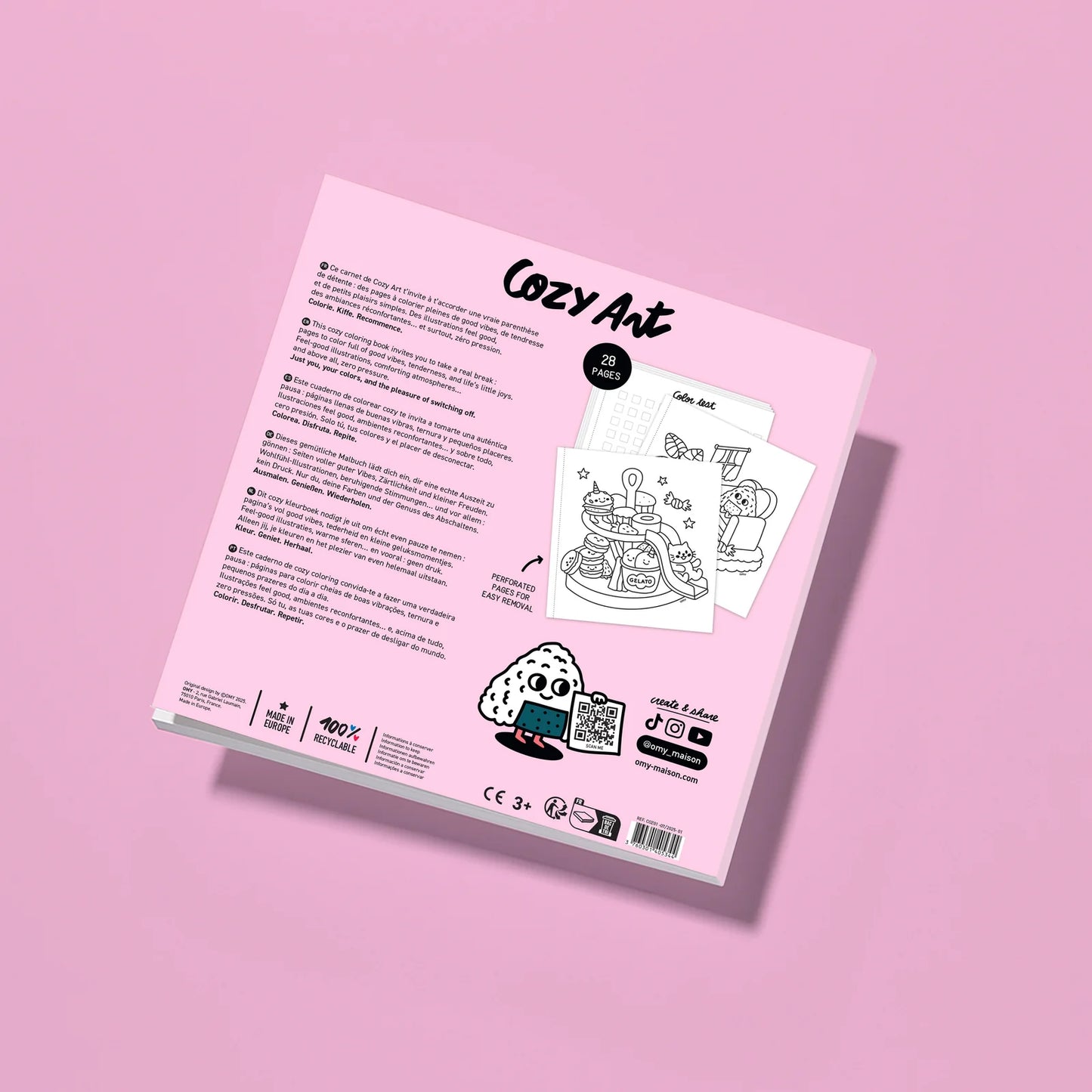 Colouring Book: Cozy Art Kawaii