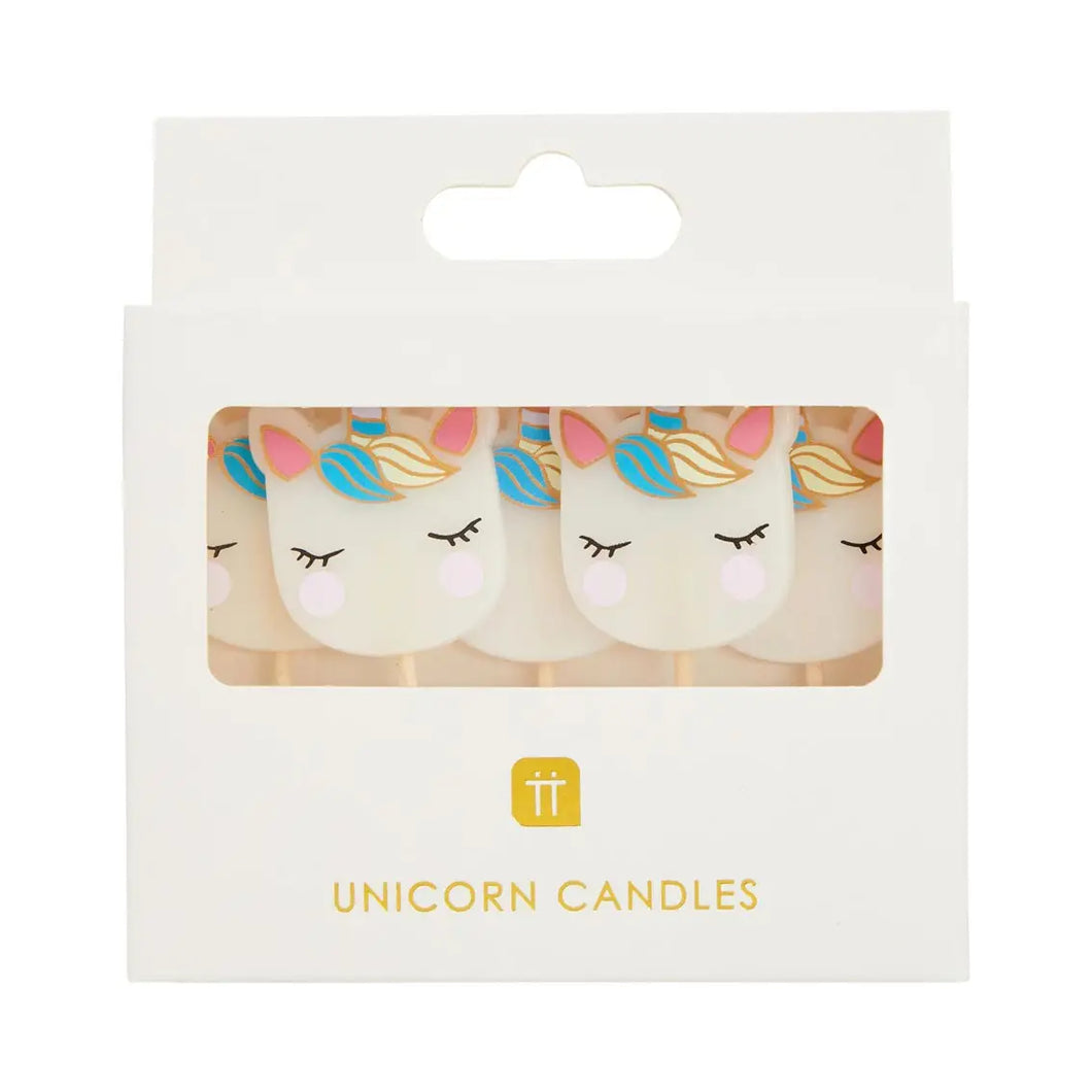 We Heart Unicorns ''5 Unicorn Candles''