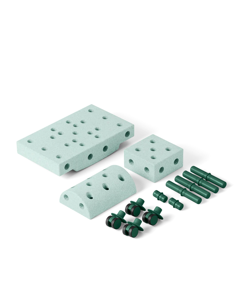 MODU Curiosity Set, Ocean Mint / Forest Green