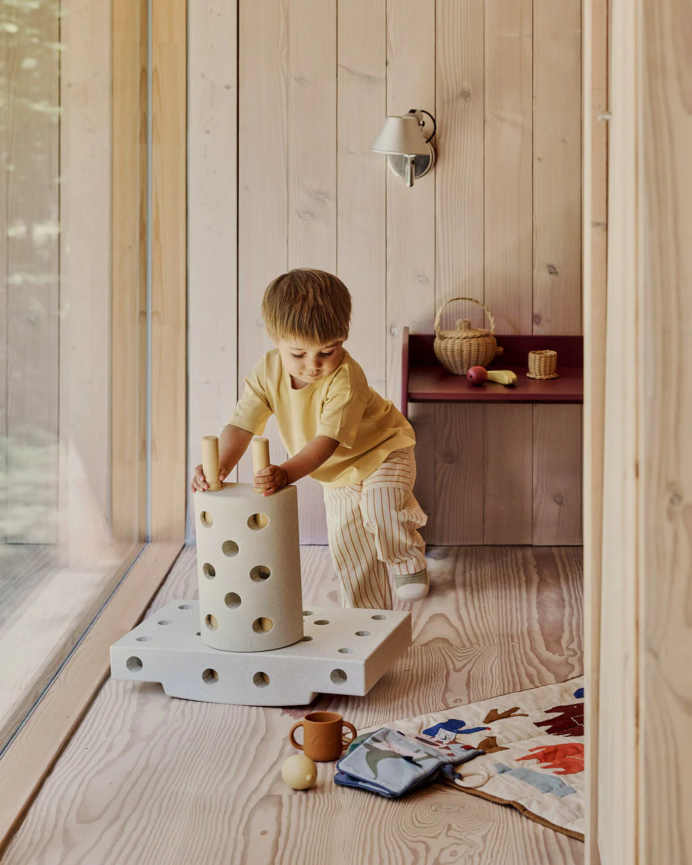 MODU Curiosity Set, Sandgrau / Honiggelb