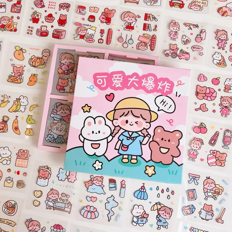 Stickers Gift Box ''Hi!''