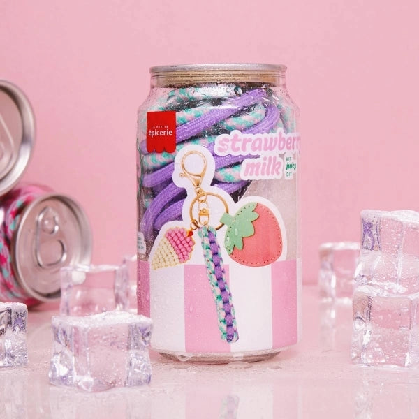 DIY Set, Pendant Strawberry Milk