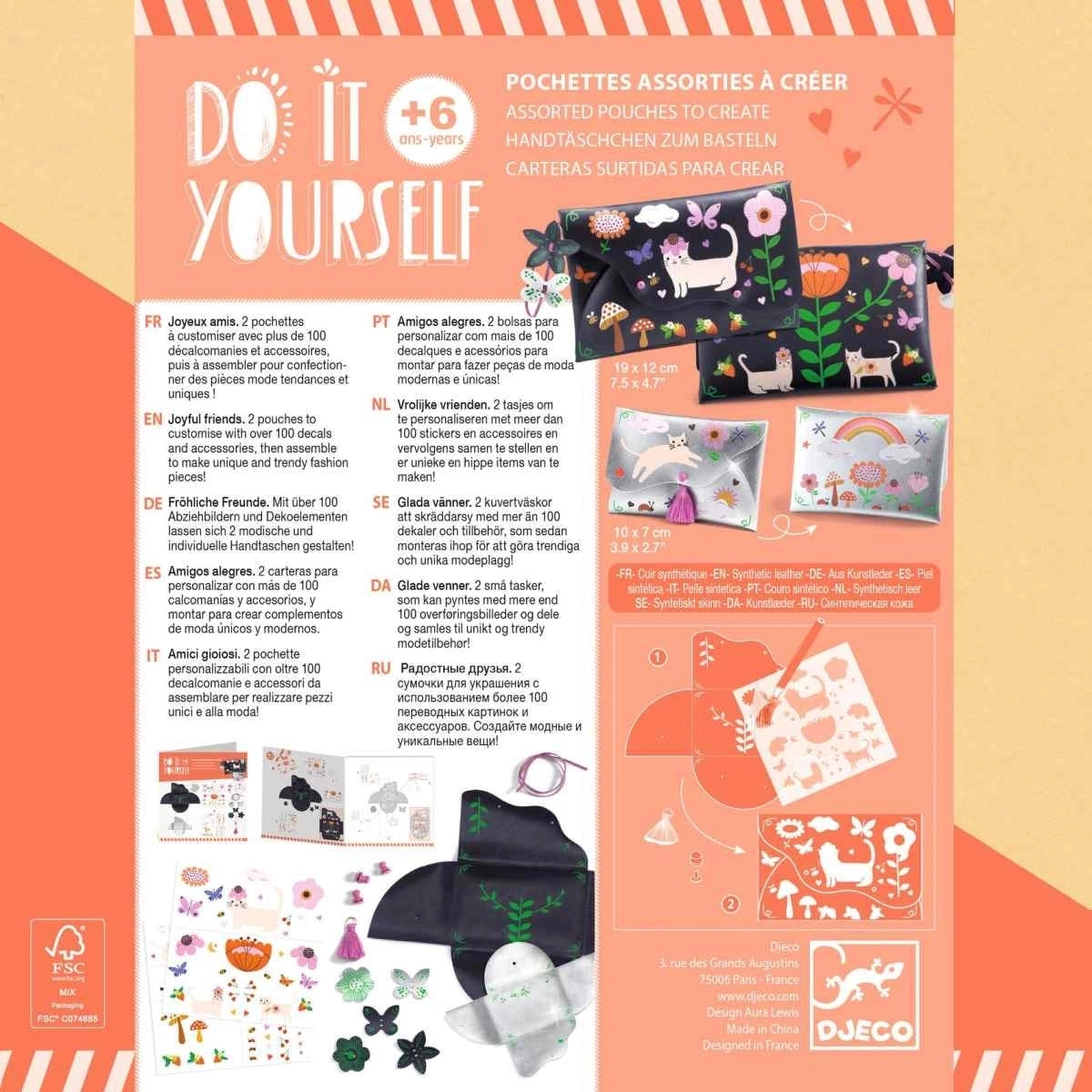 DIY: Pouch Friends to Create