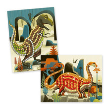 Lade das Bild in den Galerie-Viewer, Mosaike „Kunst nach Zahlen“, Dinosaurier
