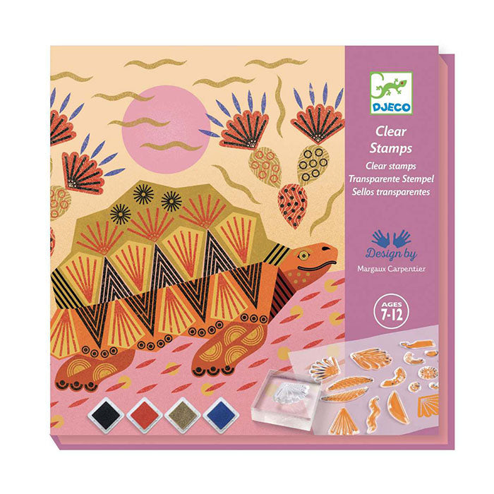 Stempelkunstset „Muster & Tiere“