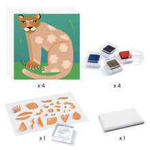 Load image into Gallery viewer, Stamp Art Kit &#39;&#39;Patterns &amp; Animals&#39;&#39;
