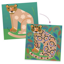 Load image into Gallery viewer, Stamp Art Kit &#39;&#39;Patterns &amp; Animals&#39;&#39;
