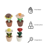 Load image into Gallery viewer, Stacking Toy, Build Your Own Flower Kit
