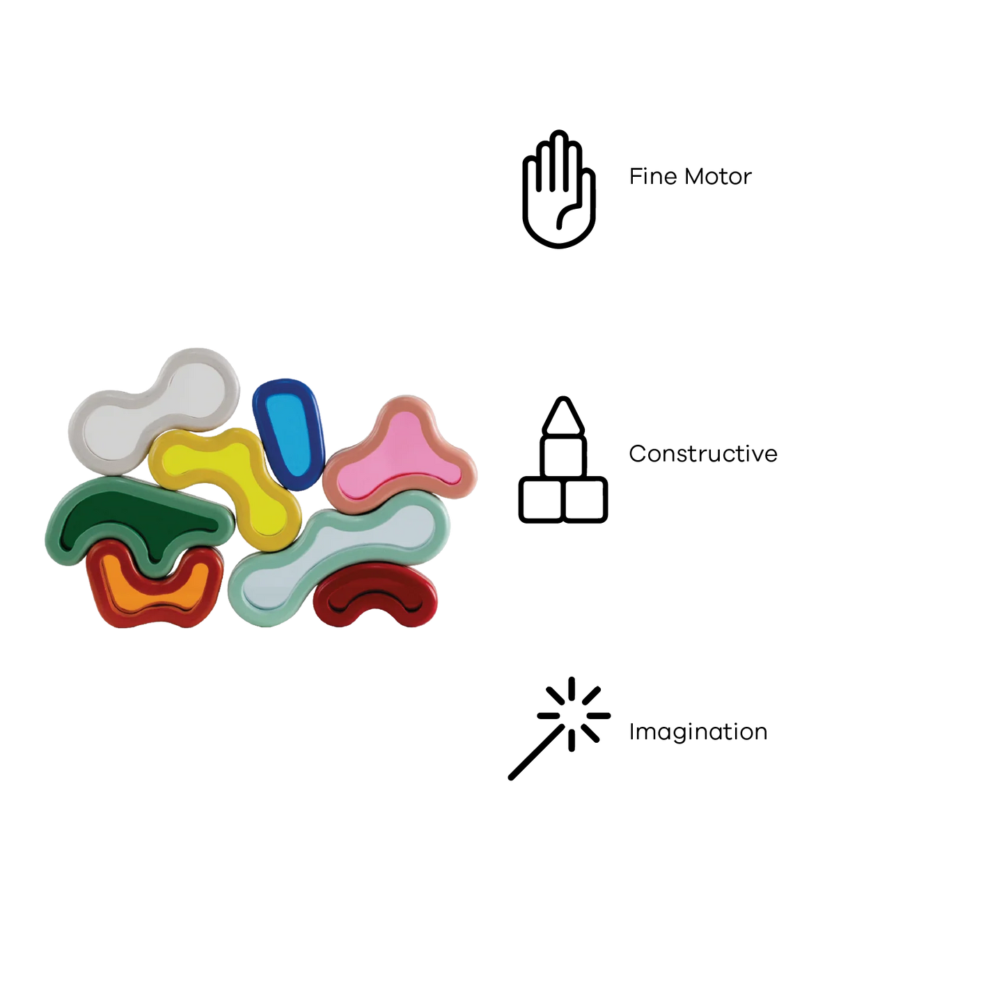 Stacking Colour Blocks