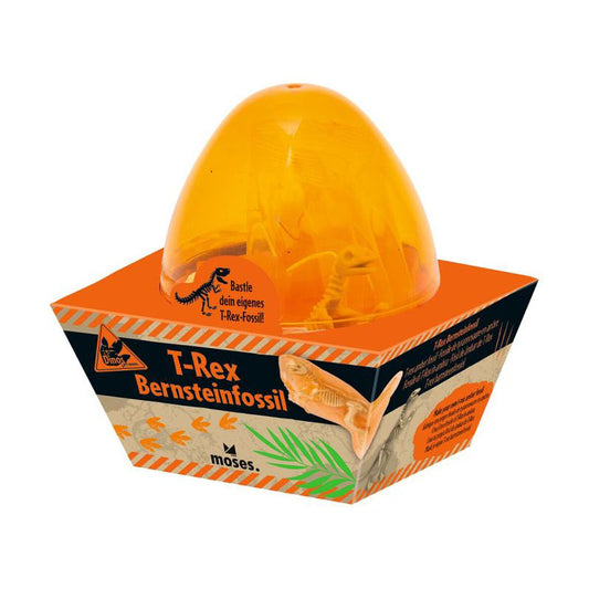 T Rex Amber Fossil Toy