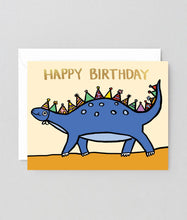 Load image into Gallery viewer, Party Dino Birthday Card

