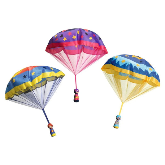 Fallschirmspielzeug, fliegende Helden