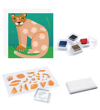 Stamp Art Set, Patterns & Animals