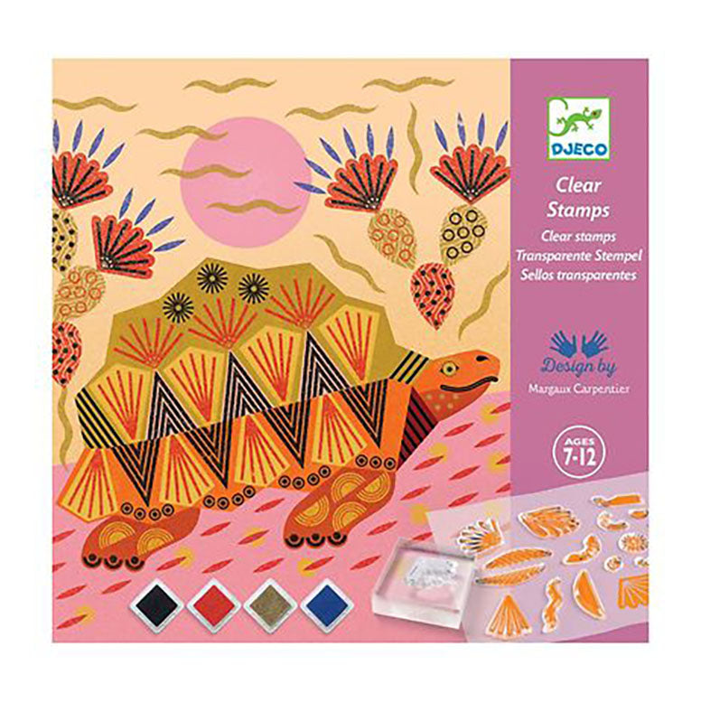 Stamp Art Set, Patterns & Animals