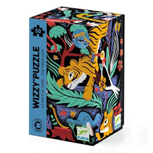 Lade das Bild in den Galerie-Viewer, Wizzy Puzzle: 50 Piece Tiger Puzzle, with 3D Element
