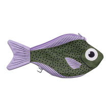 Load image into Gallery viewer, Purse, Green Sweeper Fish
