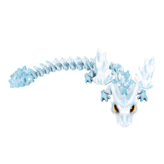 Winged Dragon Fire & Ice, Silver