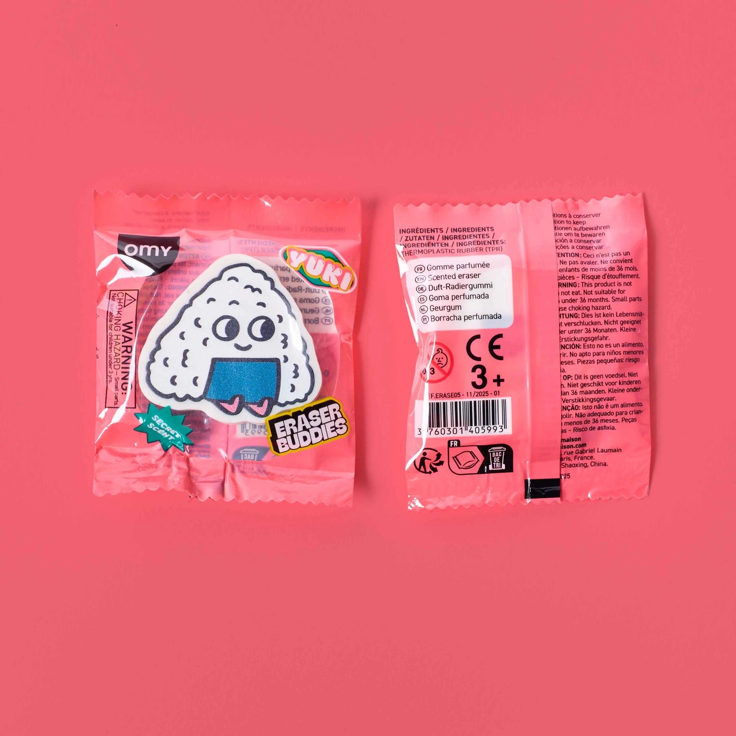 OMY Eraser Buddies, Various