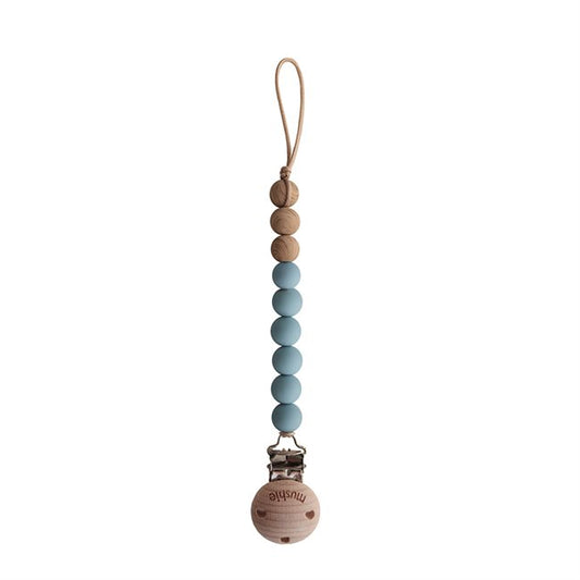 Schnullerclip, Eva Cadet Blau