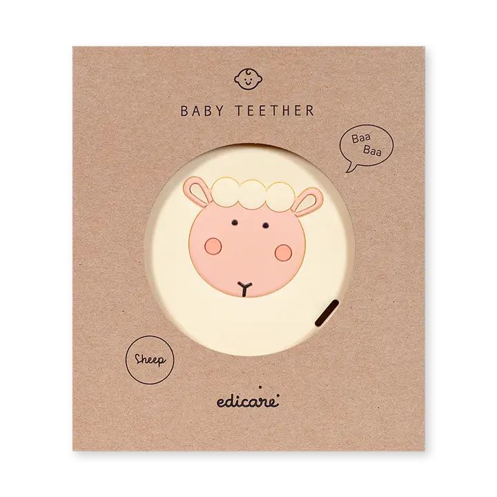Baby-Beißring, Schaf