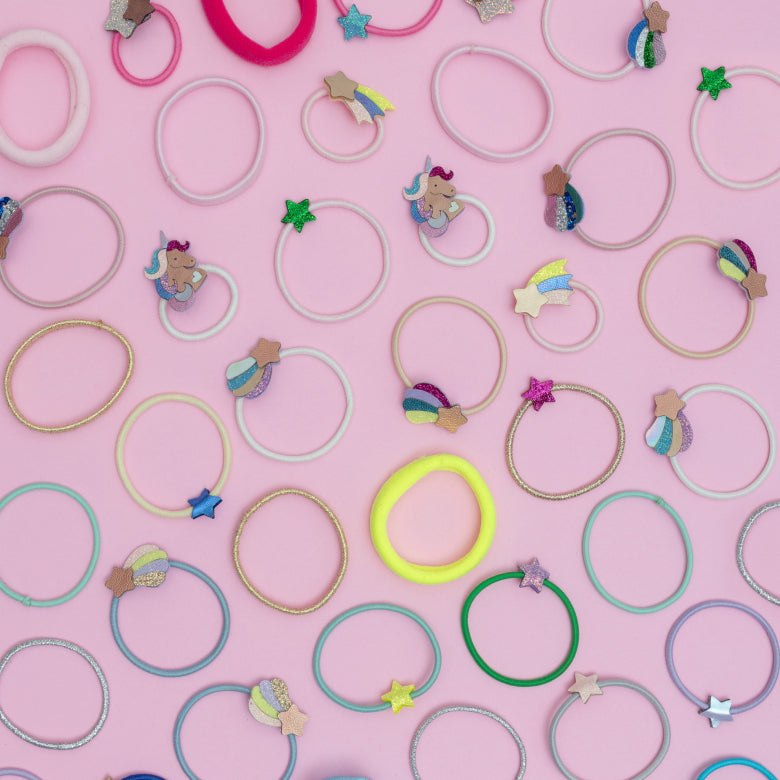 Mini Hair Bands, Unicornland