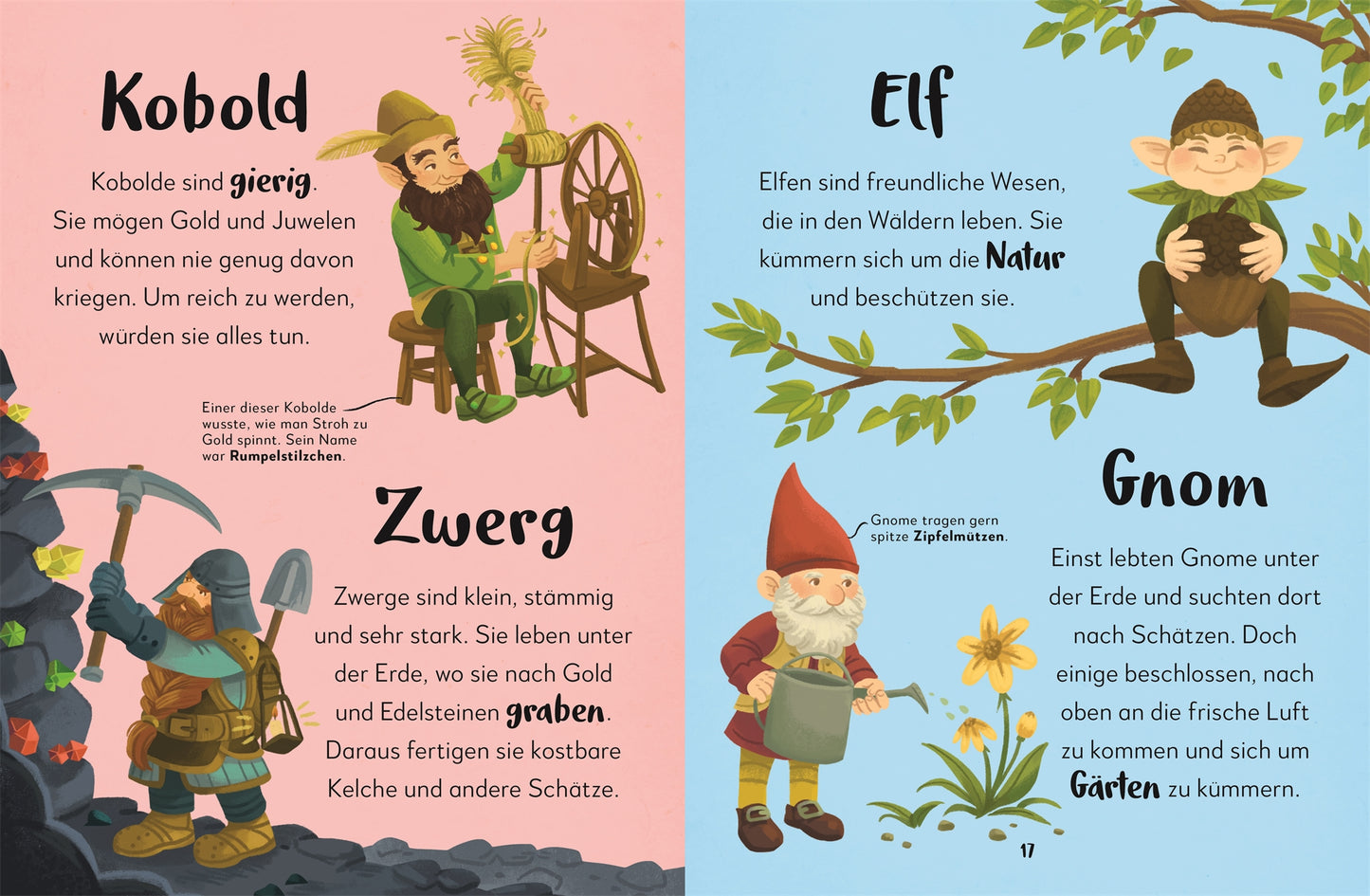 Mein liebstes Buch der Drachen, Kobolde und Einhörner Book, 4 Years +