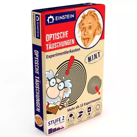 Einstein Experimentierkasten, optische Täuschungen