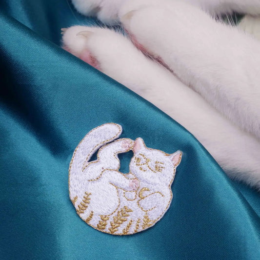 Aufbügelbares Bügelbild „Katze“