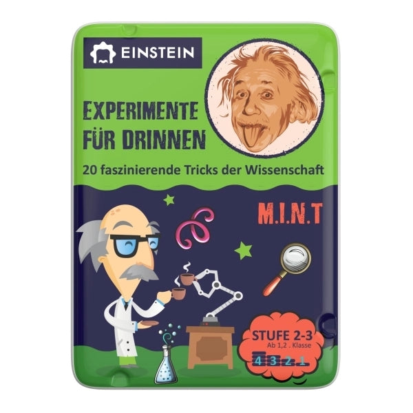 Einstein Activity Cards, Experimente für Drinnen