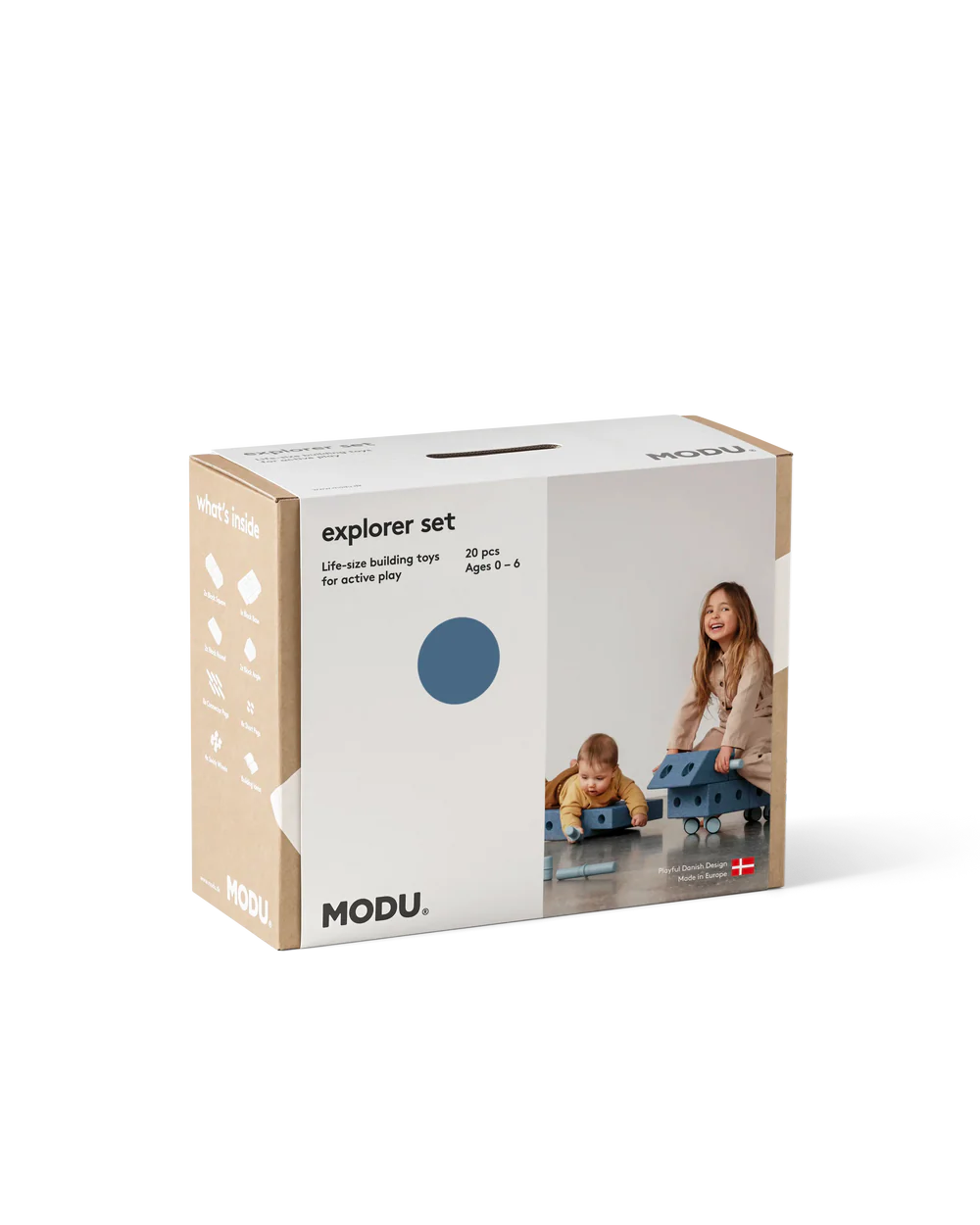 MODU Explorer Set, Tiefblau / Himmelblau