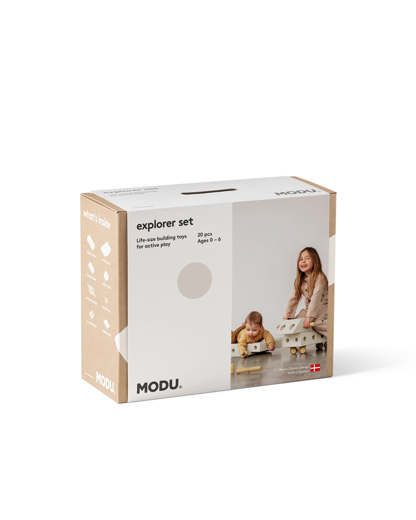 MODU Explorer Set, Sandgrau / Honiggelb